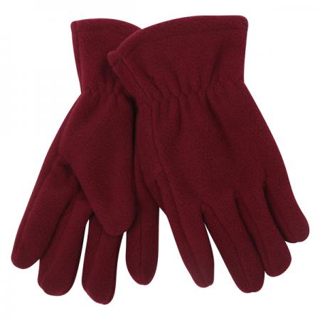 Unicol Fleece Maroon Gloves